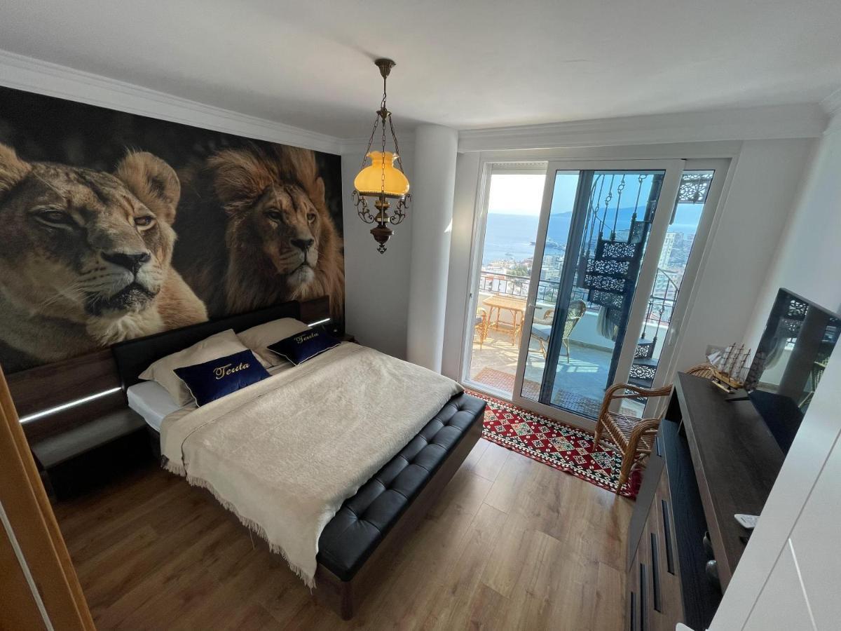 شقة Teuta- Luxury Penthouse 200M2 ساراندا المظهر الخارجي الصورة